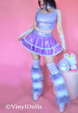 Iridescent Lilac Purple Set